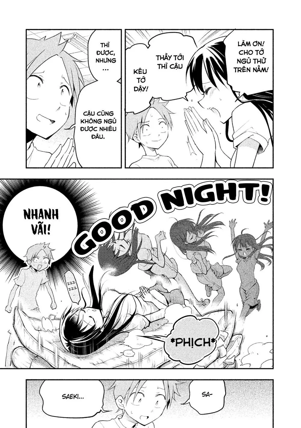 Saeki-San Wa Nemutteru Nettruyen ZZZ Chương 8 Page 13