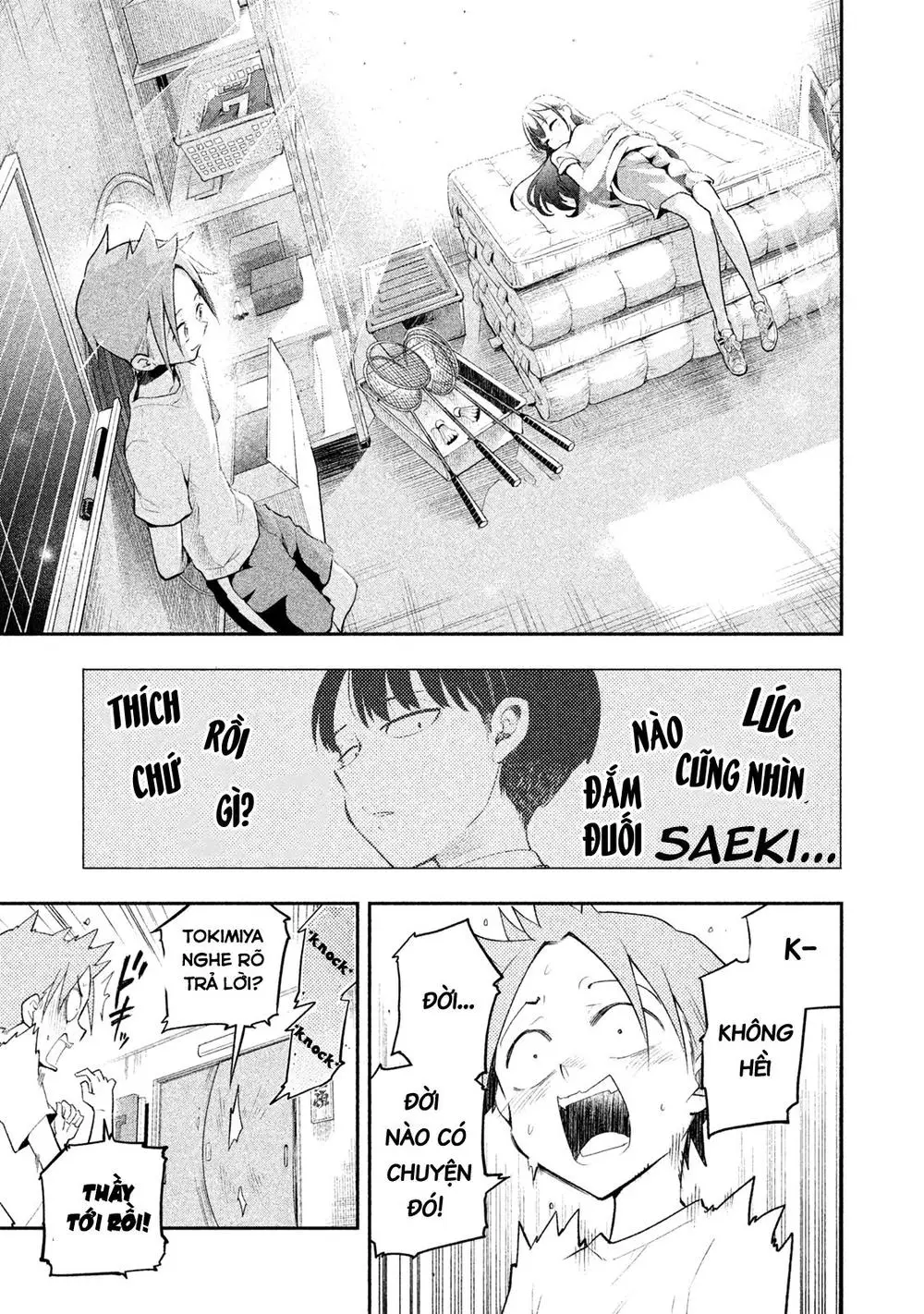 Saeki-San Wa Nemutteru Nettruyen ZZZ Chương 8 Page 15