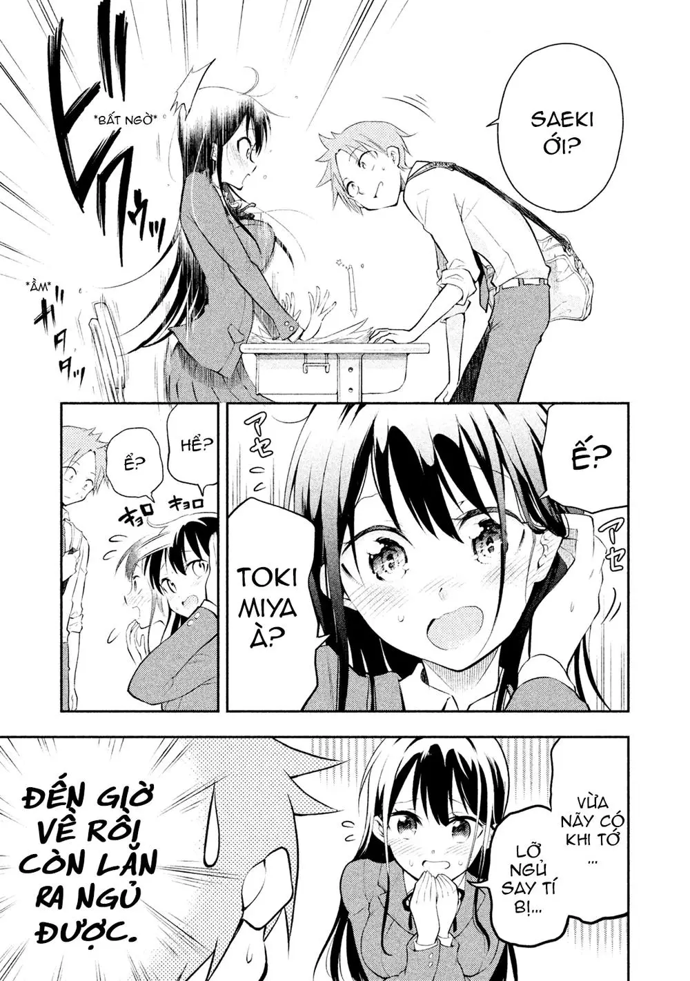 Saeki-San Wa Nemutteru Nettruyen ZZZ Chương 3 Page 8