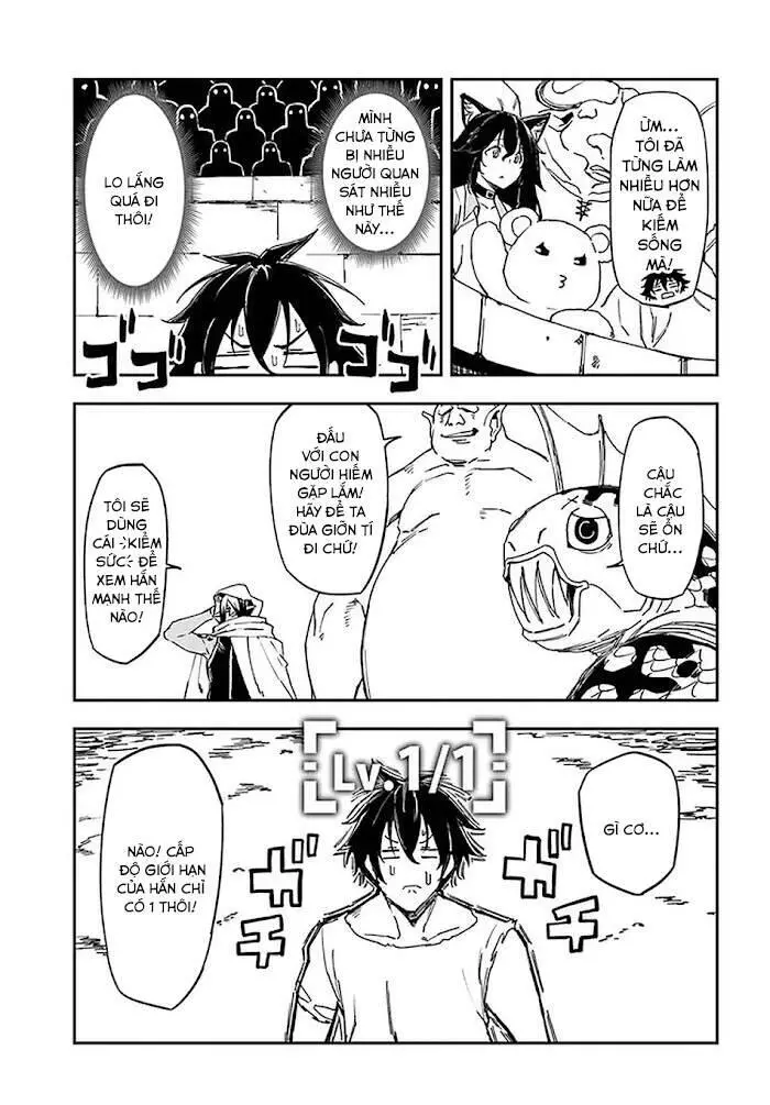Genkai Level 1 Kara No Nariagari: Saijaku Level No Ore Ga Isekai Saikyou Ni Naru Made Nettruyen ZZZ Chương 8 Page 8