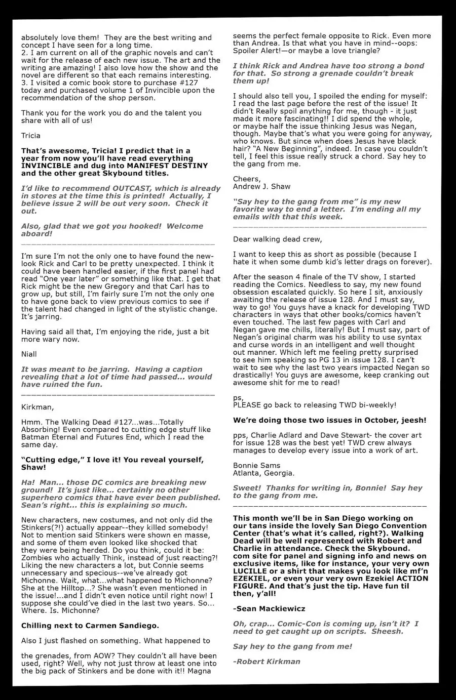 The Walking Dead Nettruyen ZZZ Chương 129.5 Page 13