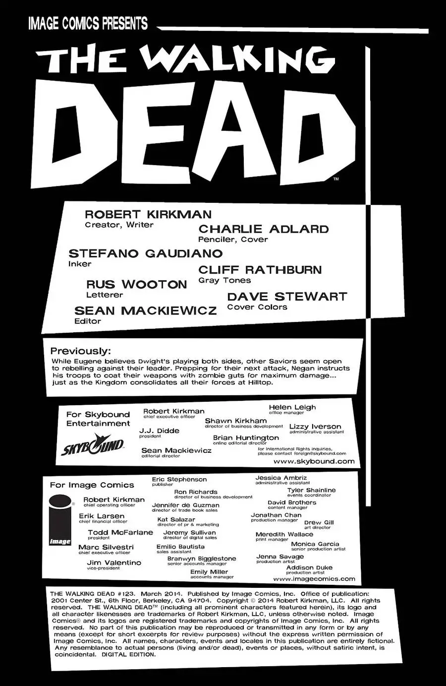 The Walking Dead Nettruyen ZZZ Chương 123 Page 3