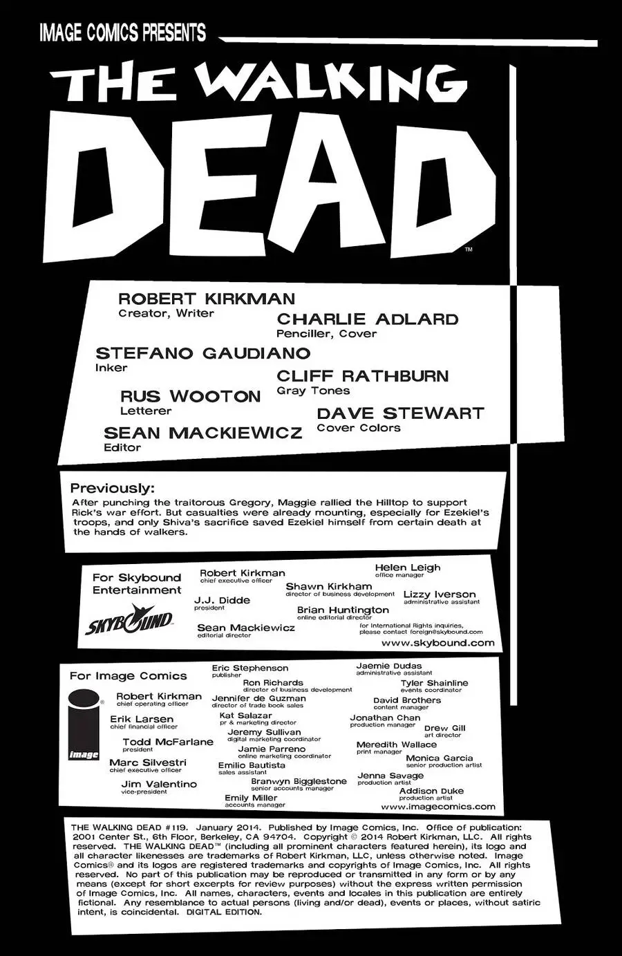 The Walking Dead Nettruyen ZZZ Chương 119 Page 3