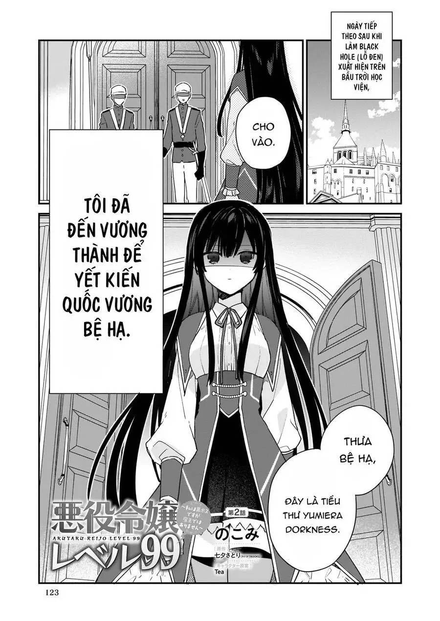 Nữ Phụ Phản Diện Lv99! Tôi Là Trùm Cuối Nhưng Không Phải Là Ma Vương! Nettruyen ZZZ Chương 2 Page 3