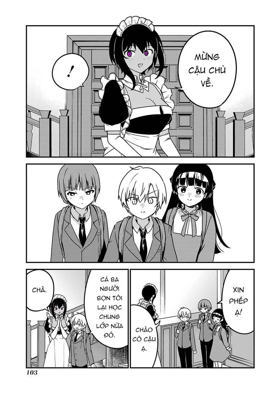 Saikin Yatotta Meido Ga Ayashii Nettruyen ZZZ Chương 61 Page 12