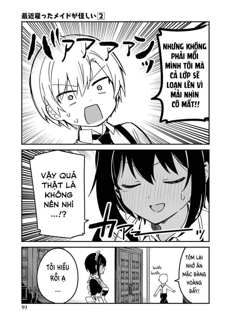Saikin Yatotta Meido Ga Ayashii Nettruyen ZZZ Chương 22 Page 7