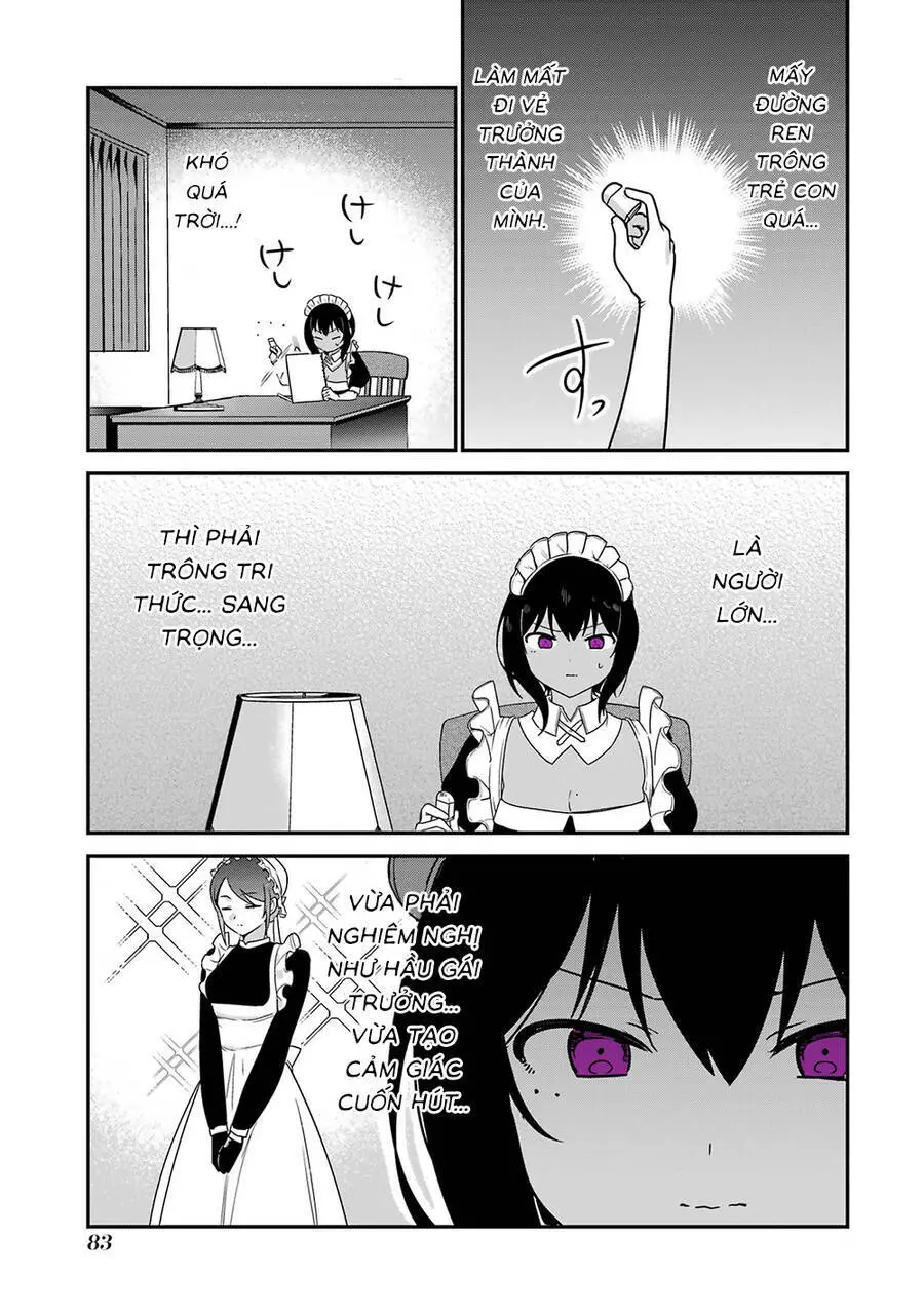 Saikin Yatotta Meido Ga Ayashii Nettruyen ZZZ Chương 60 Page 10