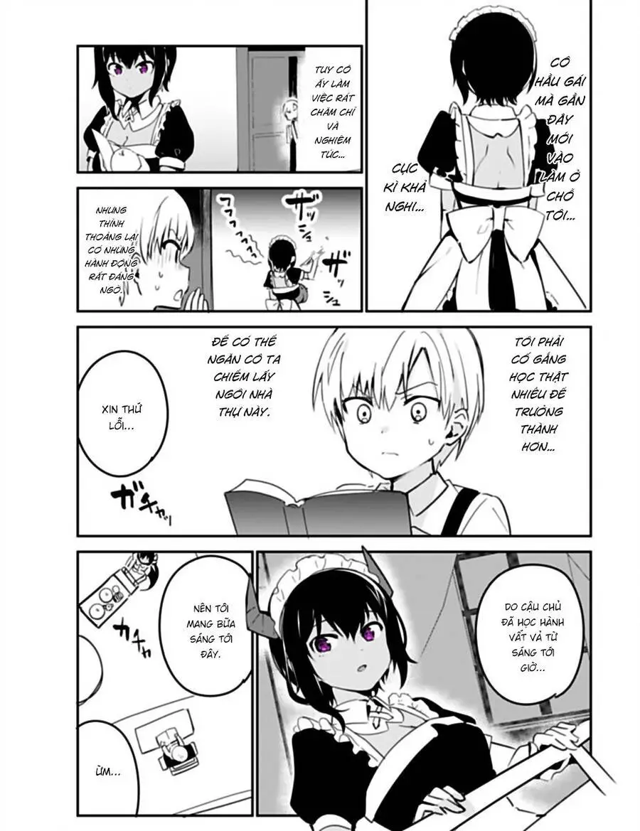 Saikin Yatotta Meido Ga Ayashii Nettruyen ZZZ Chương 2 Page 1