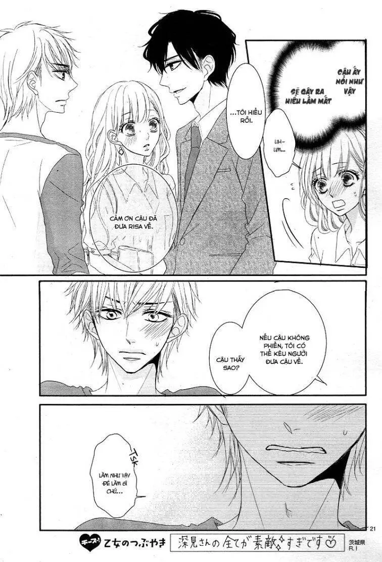 Coffee And Vanilla Black Nettruyen ZZZ Chương 6 Page 23