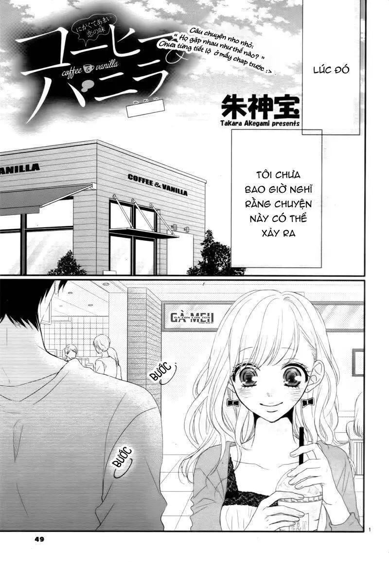 Coffee And Vanilla Black Nettruyen ZZZ Chương 8.5 Page 3
