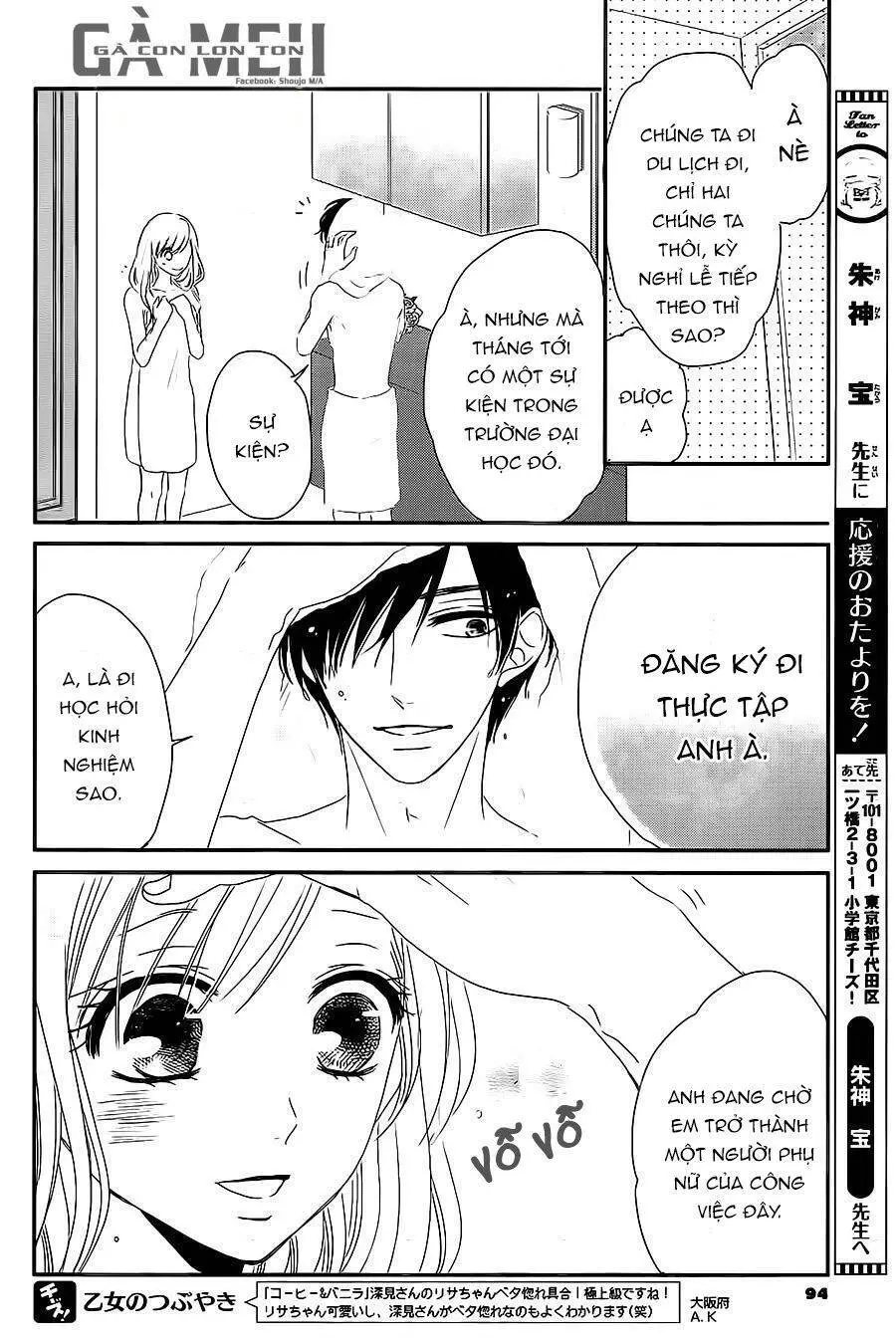 Coffee And Vanilla Black Nettruyen ZZZ Chương 11 Page 40
