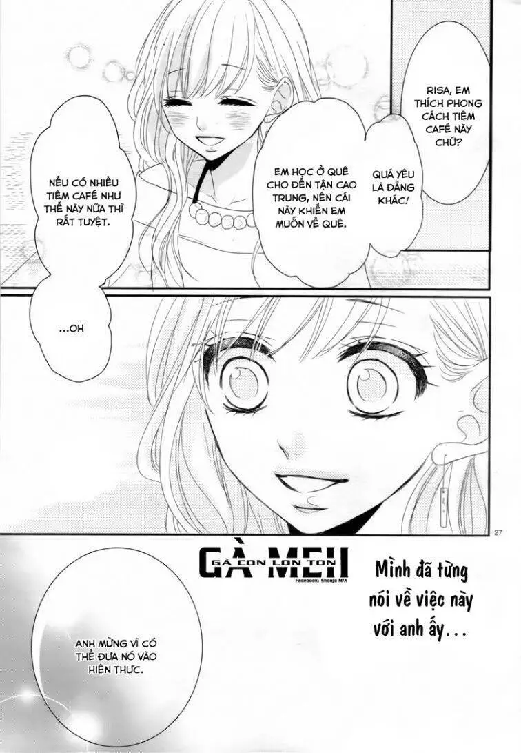 Coffee And Vanilla Black Nettruyen ZZZ Chương 8 Page 34