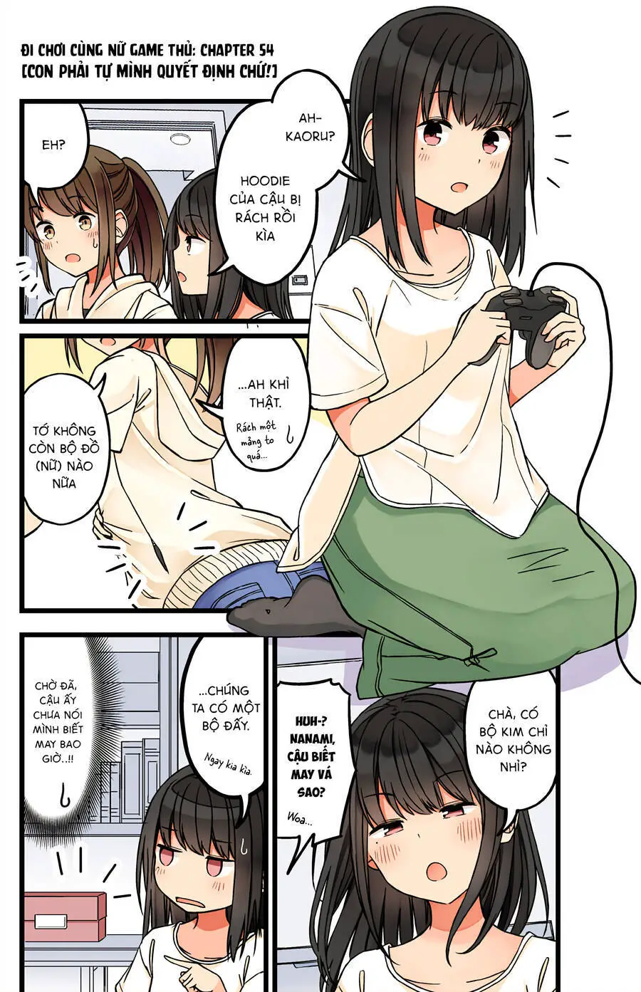 Đi Chơi Cùng Nữ Game Thủ Nettruyen ZZZ Chương 54 Page 3