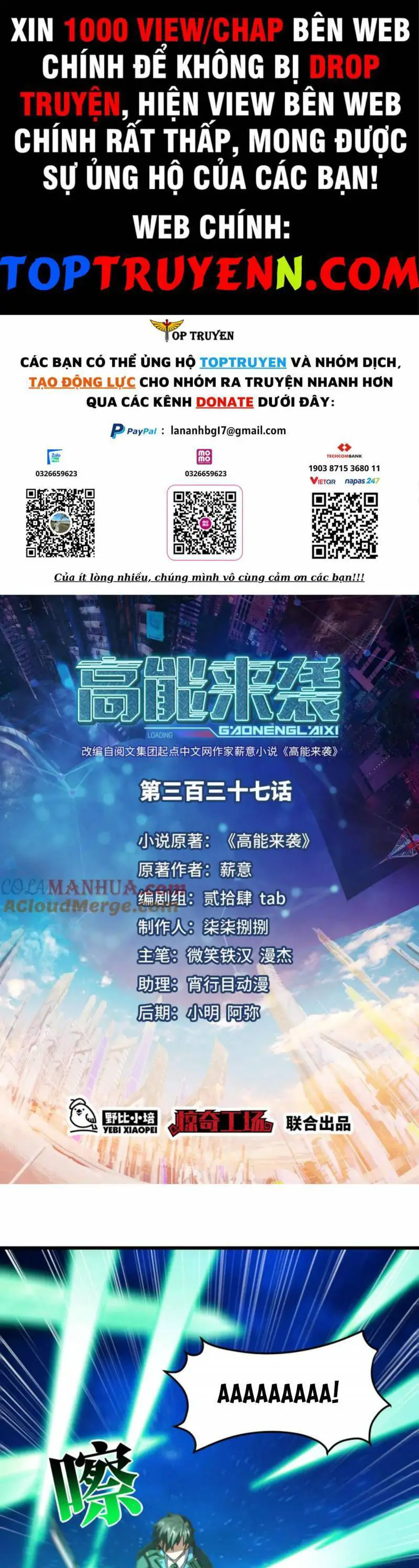 Cao Năng Lai Tập Nettruyen ZZZ Chương 337 Page 1