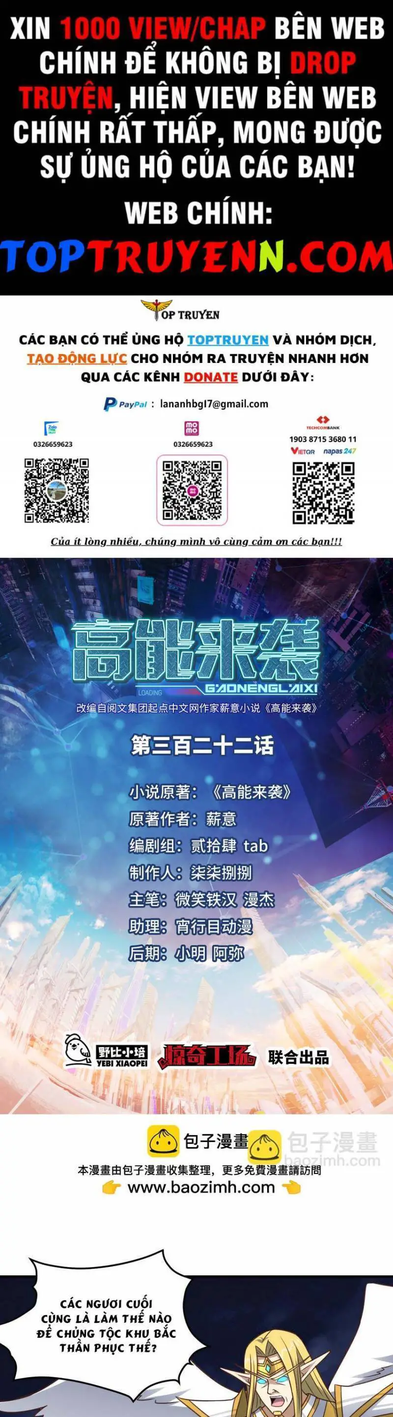 Cao Năng Lai Tập Nettruyen ZZZ Chương 322 Page 1