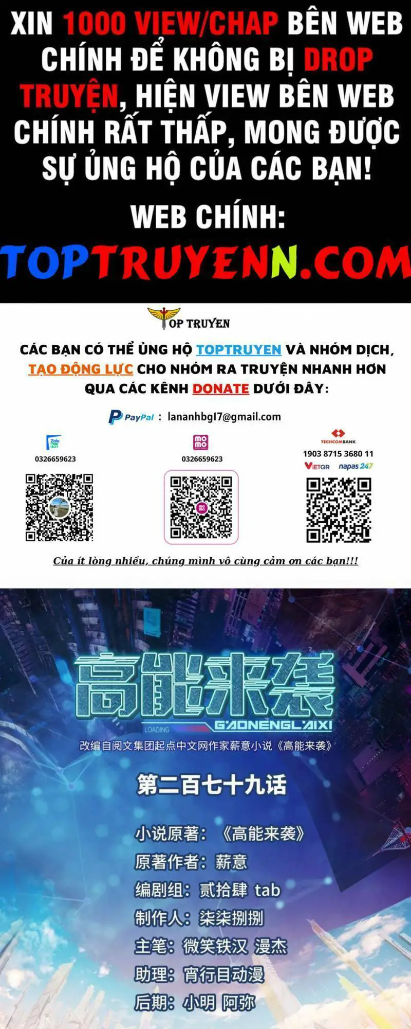Cao Năng Lai Tập Nettruyen ZZZ Chương 279 Page 1