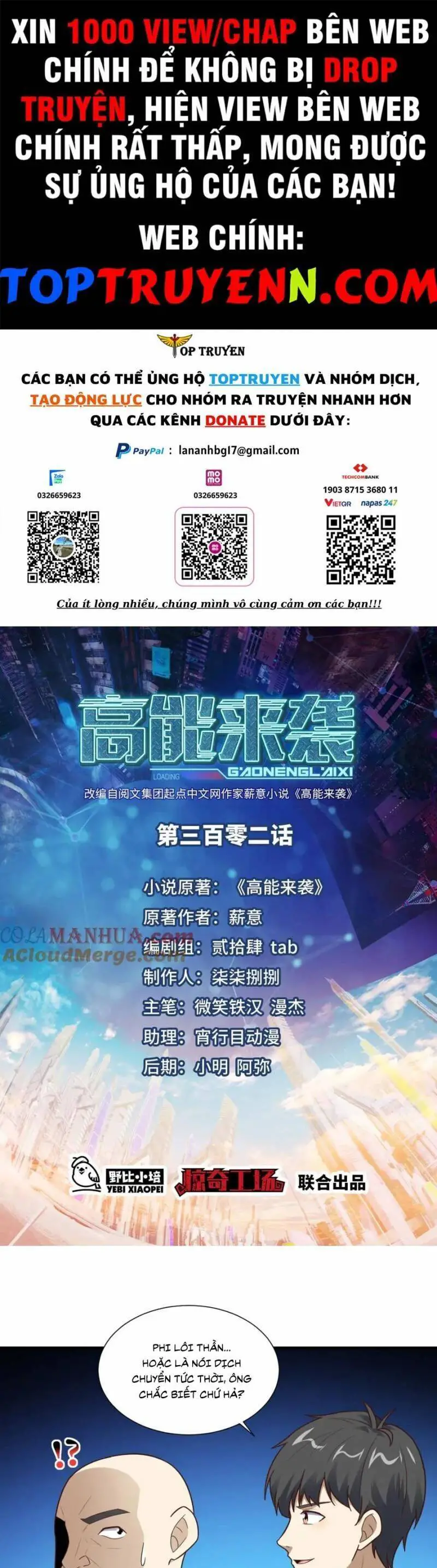 Cao Năng Lai Tập Nettruyen ZZZ Chương 302 Page 1