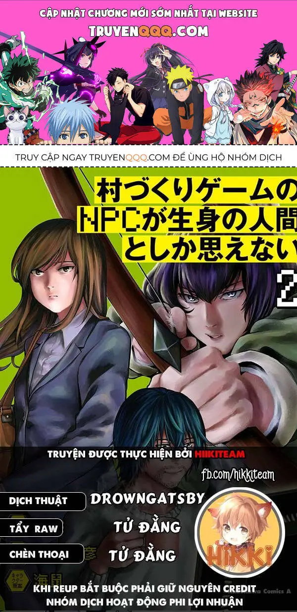 Murazukuri Game No Npc Ga Namami No Ningen To Shika Omoe Nai Nettruyen ZZZ Chương 57.2 Page 1