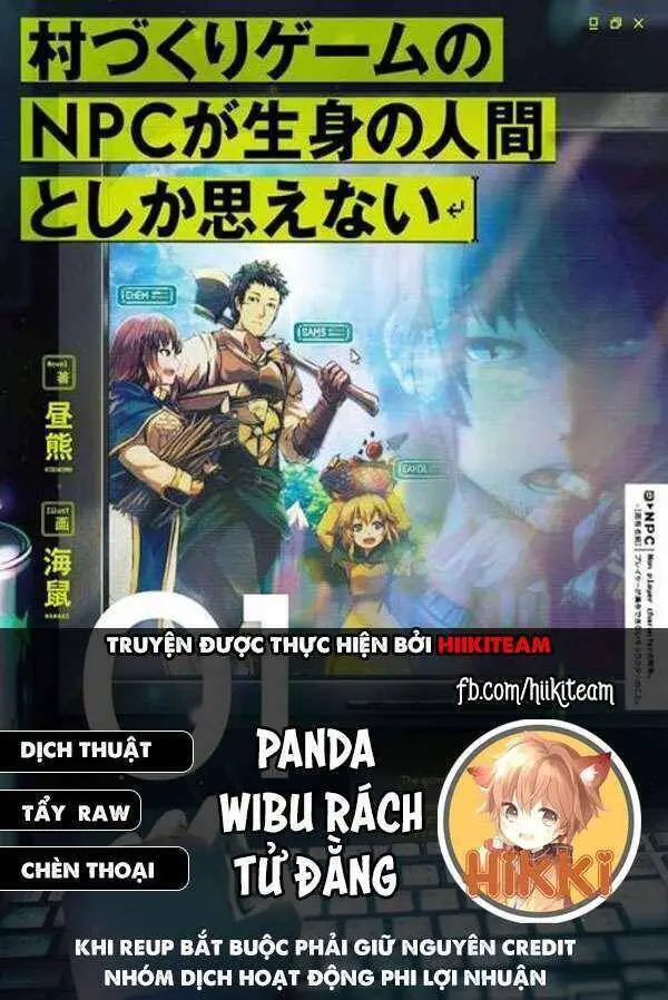 Murazukuri Game No Npc Ga Namami No Ningen To Shika Omoe Nai Nettruyen ZZZ Chương 46 Page 1