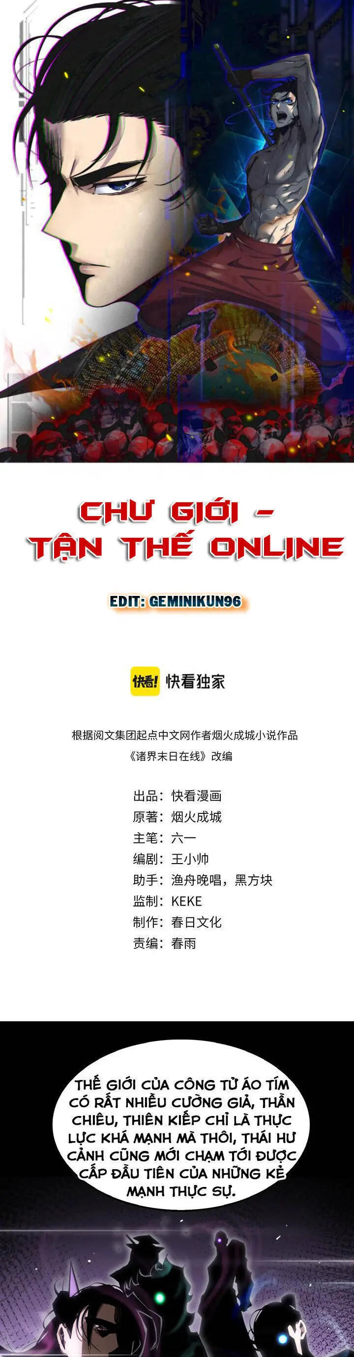 Chư Giới - Tận Thế Online Nettruyen ZZZ Chương 185 Page 1