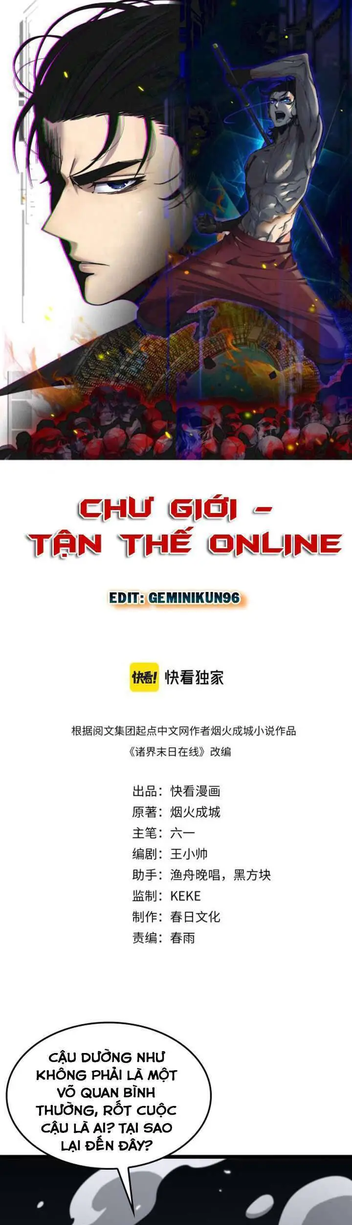 Chư Giới - Tận Thế Online Nettruyen ZZZ Chương 157 Page 1
