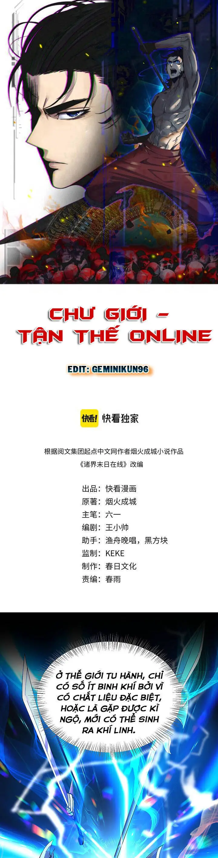 Chư Giới - Tận Thế Online Nettruyen ZZZ Chương 171 Page 1