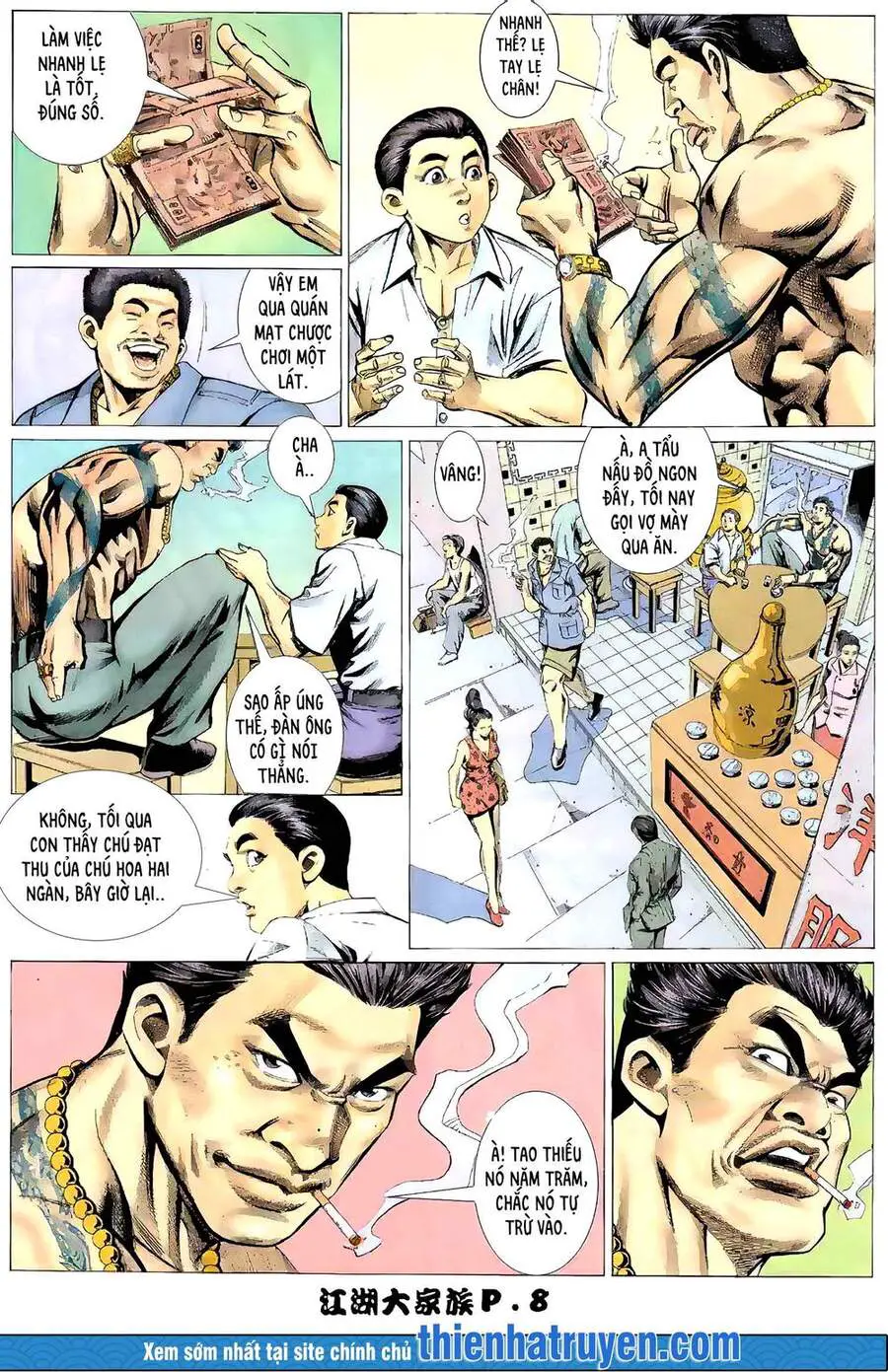 Giang Hồ Đại Gia Tộc Nettruyen ZZZ Chương 11 Page 8