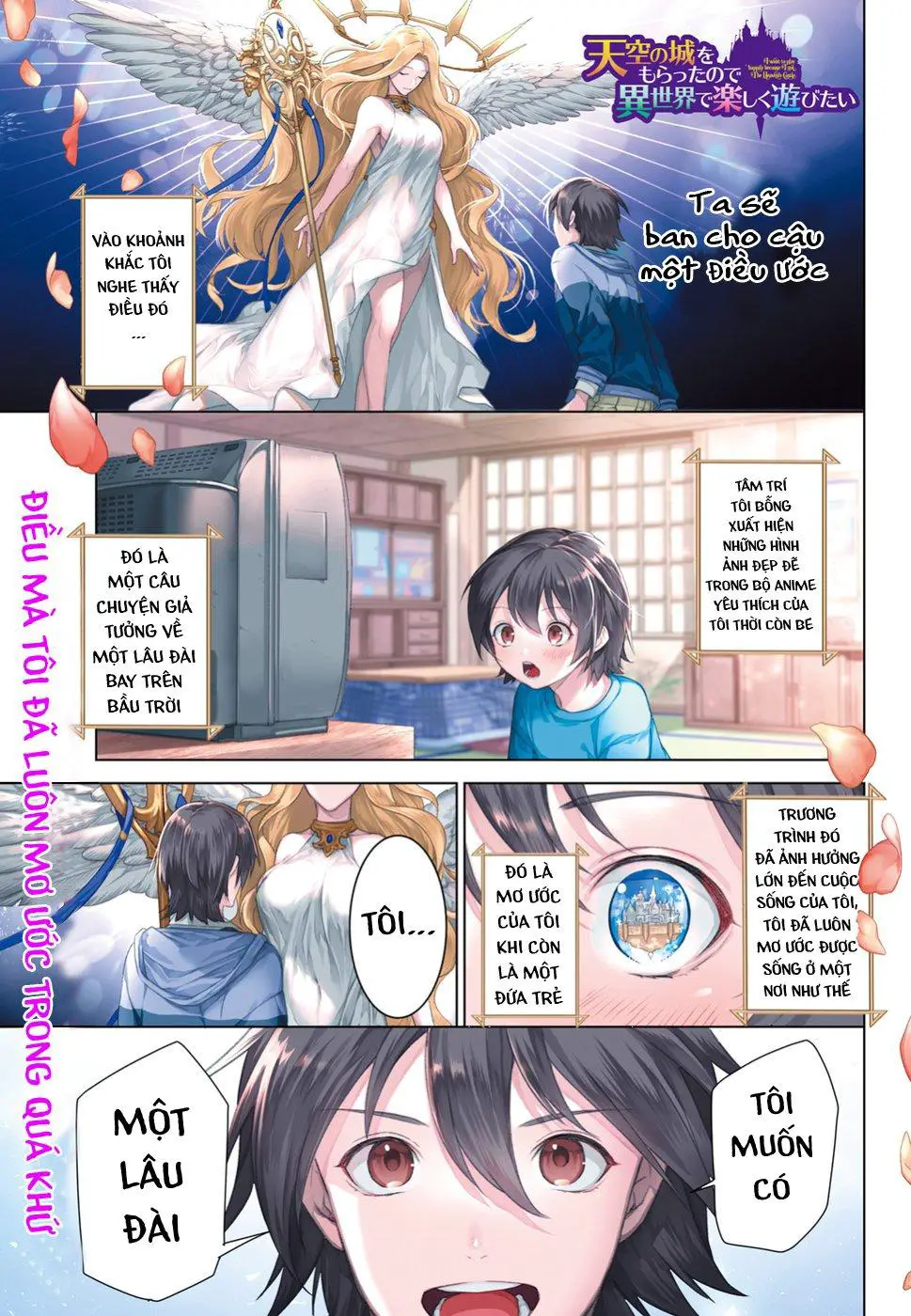 Tenkuu No Shiro O Moratta No De Isekai De Tanoshiku Asobitai Nettruyen ZZZ Chương 1 Page 1