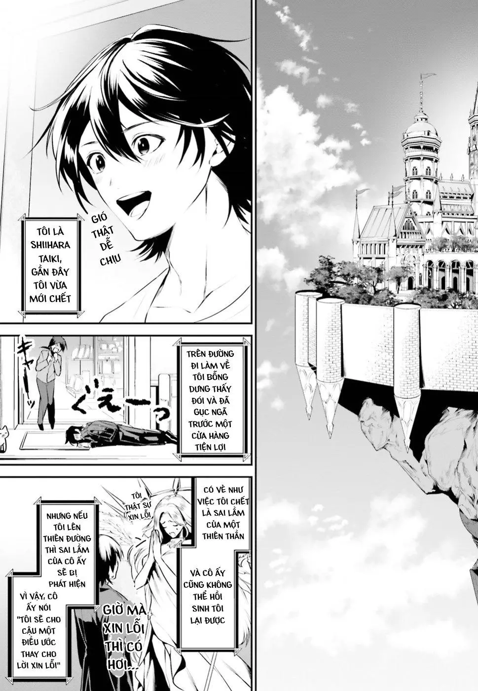 Tenkuu No Shiro O Moratta No De Isekai De Tanoshiku Asobitai Nettruyen ZZZ Chương 1 Page 6