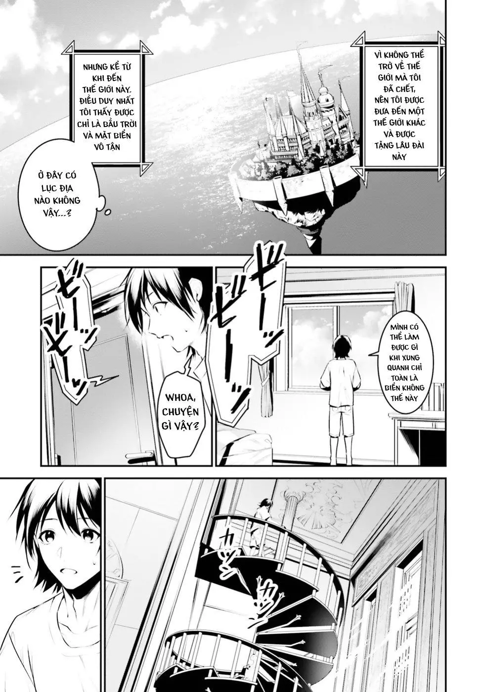 Tenkuu No Shiro O Moratta No De Isekai De Tanoshiku Asobitai Nettruyen ZZZ Chương 1 Page 8