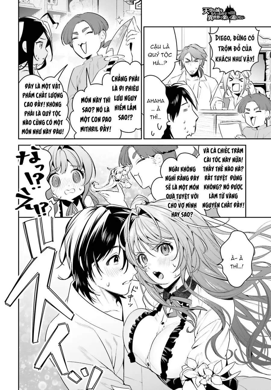 Tenkuu No Shiro O Moratta No De Isekai De Tanoshiku Asobitai Nettruyen ZZZ Chương 34 Page 17