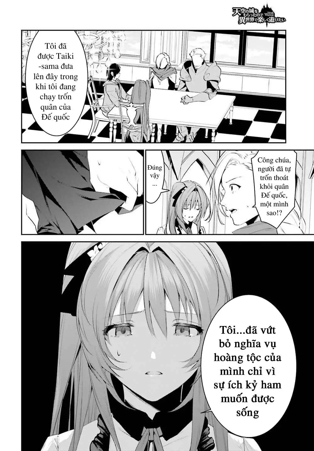 Tenkuu No Shiro O Moratta No De Isekai De Tanoshiku Asobitai Nettruyen ZZZ Chương 10 Page 19