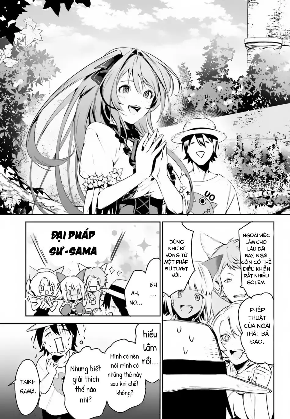 Tenkuu No Shiro O Moratta No De Isekai De Tanoshiku Asobitai Nettruyen ZZZ Chương 4 Page 19