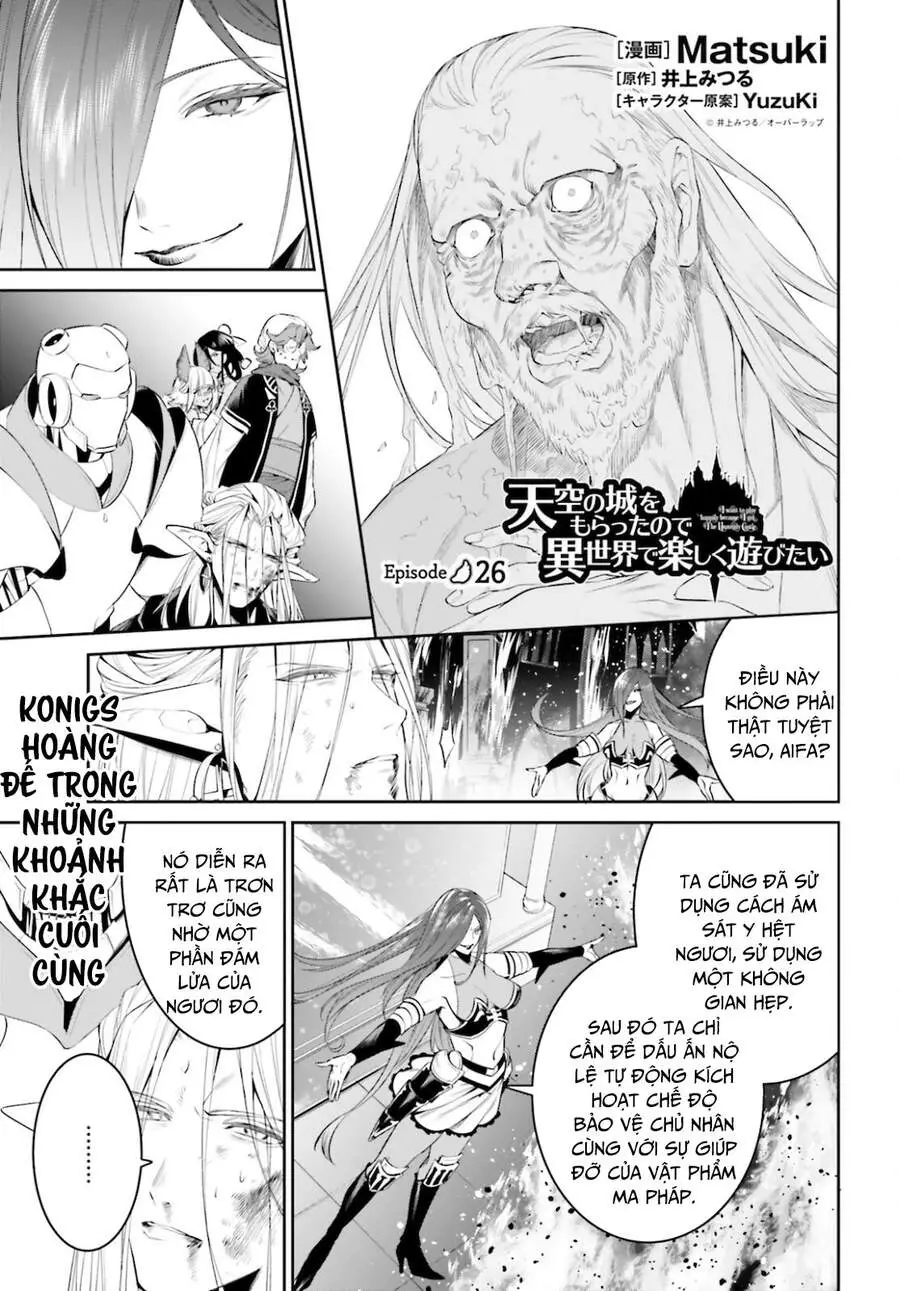 Tenkuu No Shiro O Moratta No De Isekai De Tanoshiku Asobitai Nettruyen ZZZ Chương 26 Page 3