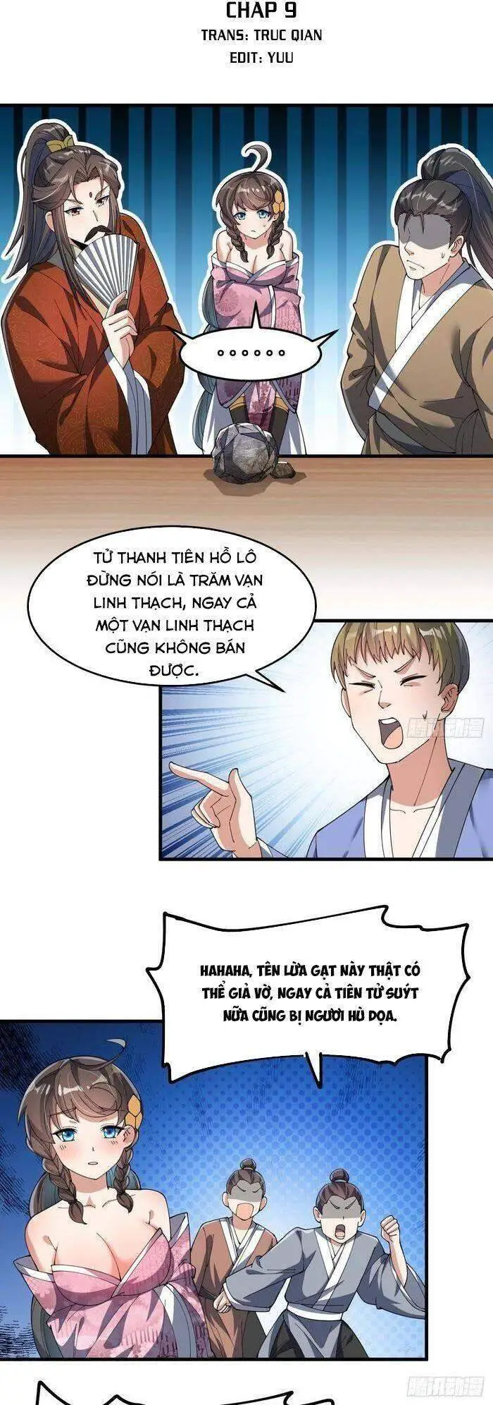 Ta Không Phải Con Cưng Của Khí Vận Nettruyen ZZZ Chương 9 Page 1
