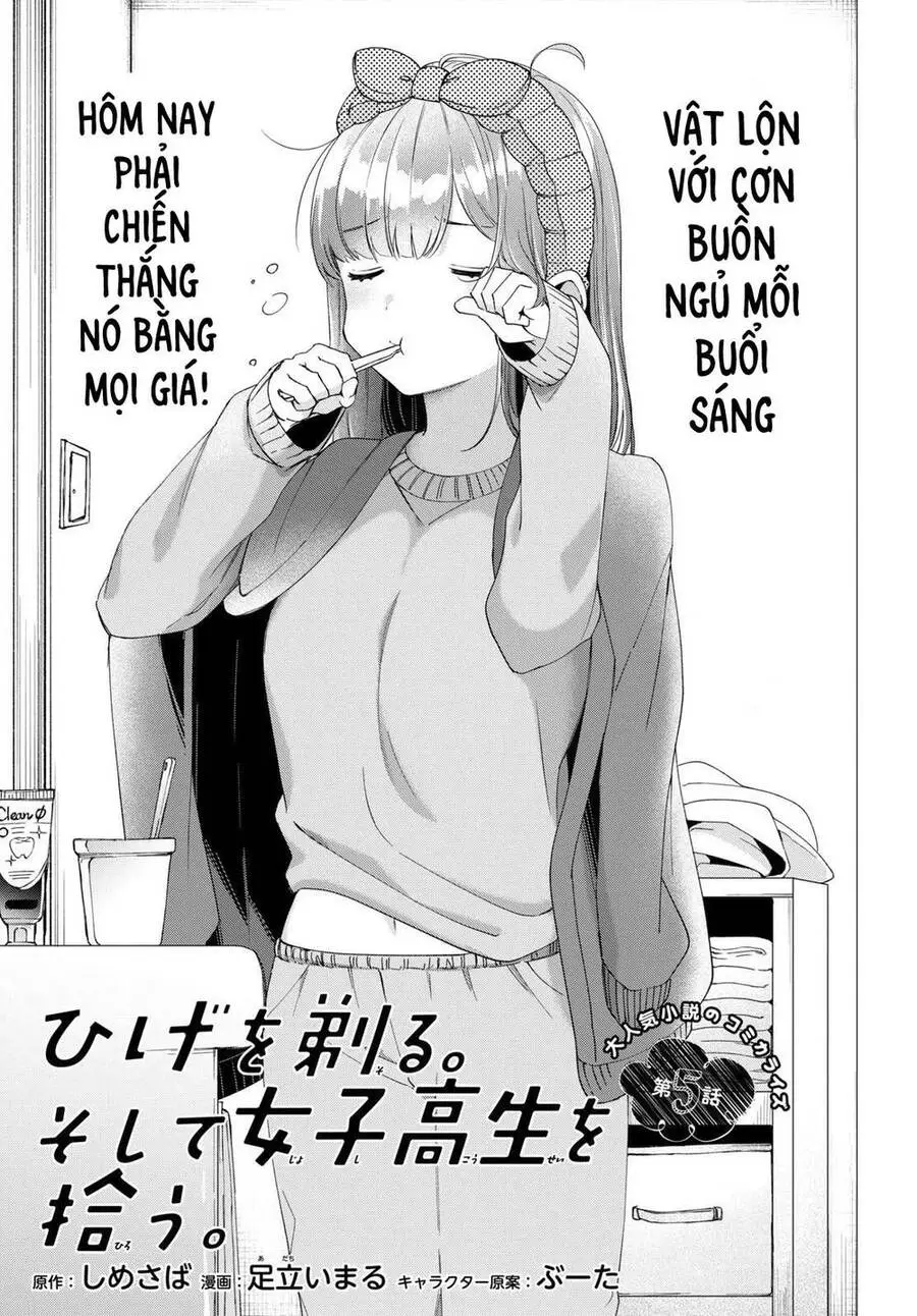 Hige Wo Soru. Soshite Joshikosei Wo Hirou Nettruyen ZZZ Chương 5 Page 7