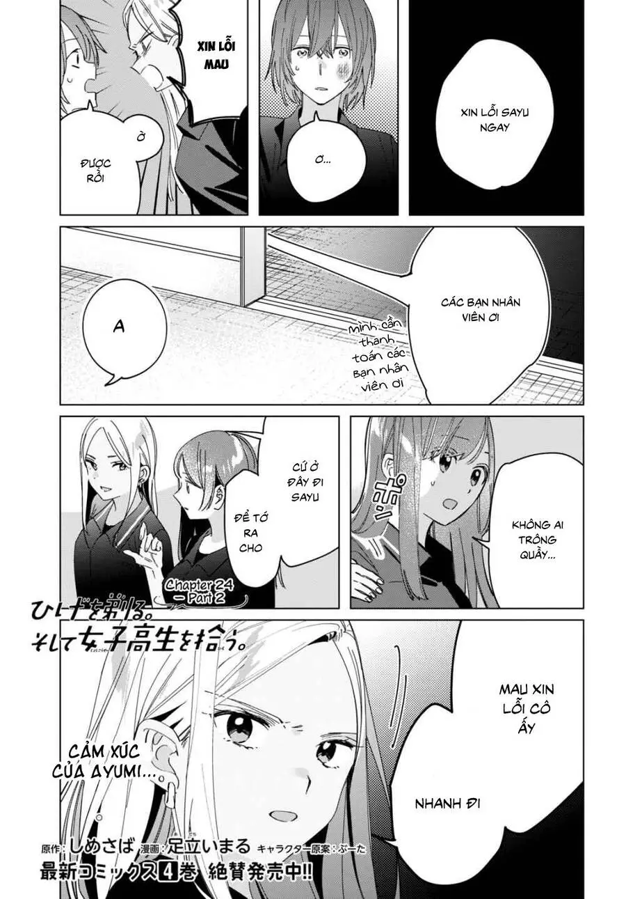 Hige Wo Soru. Soshite Joshikosei Wo Hirou Nettruyen ZZZ Chương 24.2 Page 3