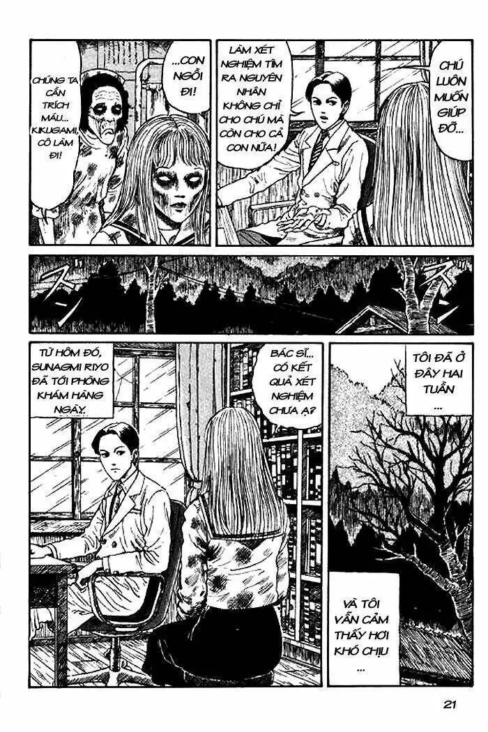 Tuyển Tập Truyện Ngắn Kinh Dị Của Ito Junji Nettruyen ZZZ Chương 14.5 Page 22