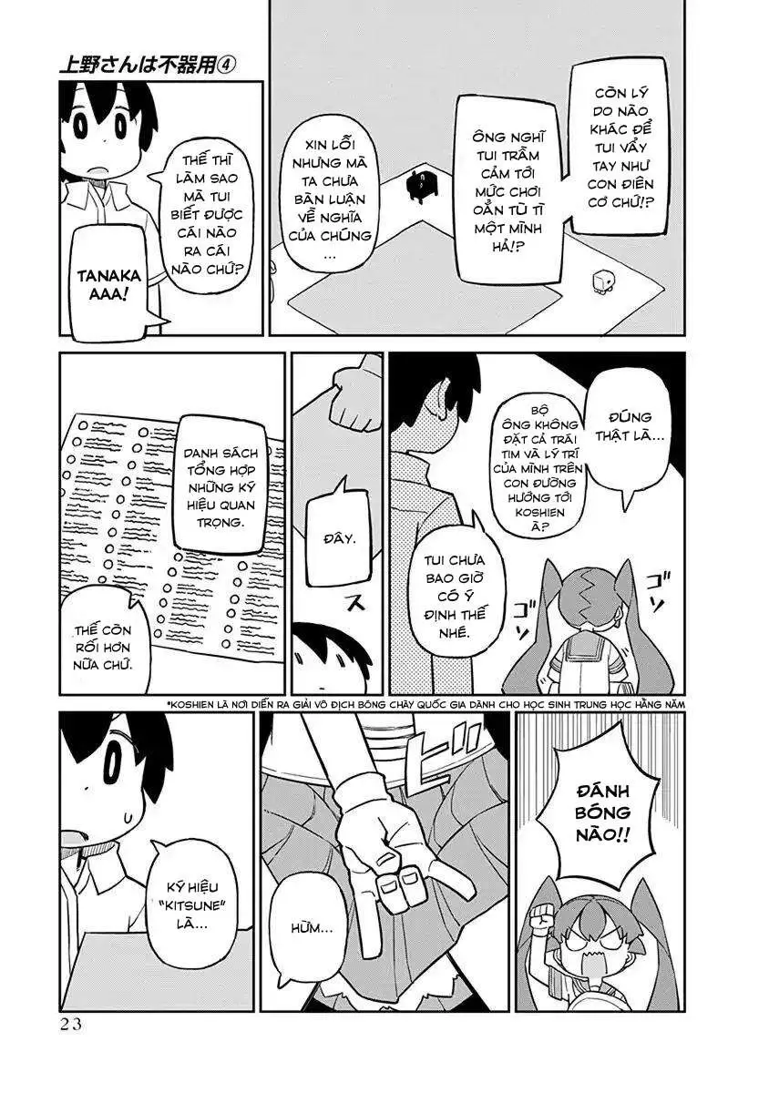 Ueno-San Wa Bukiyou Nettruyen ZZZ Chuong 89 Page 8