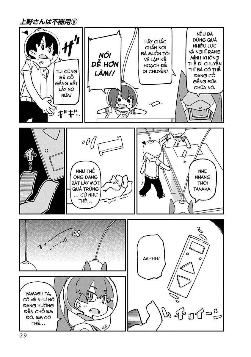 Ueno-San Wa Bukiyou Nettruyen ZZZ Chương 73 Page 8