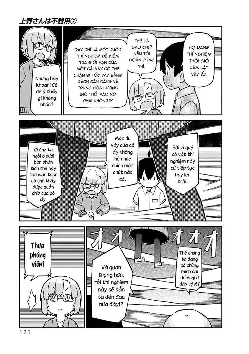 Ueno-San Wa Bukiyou Nettruyen ZZZ Chương 69 Page 8