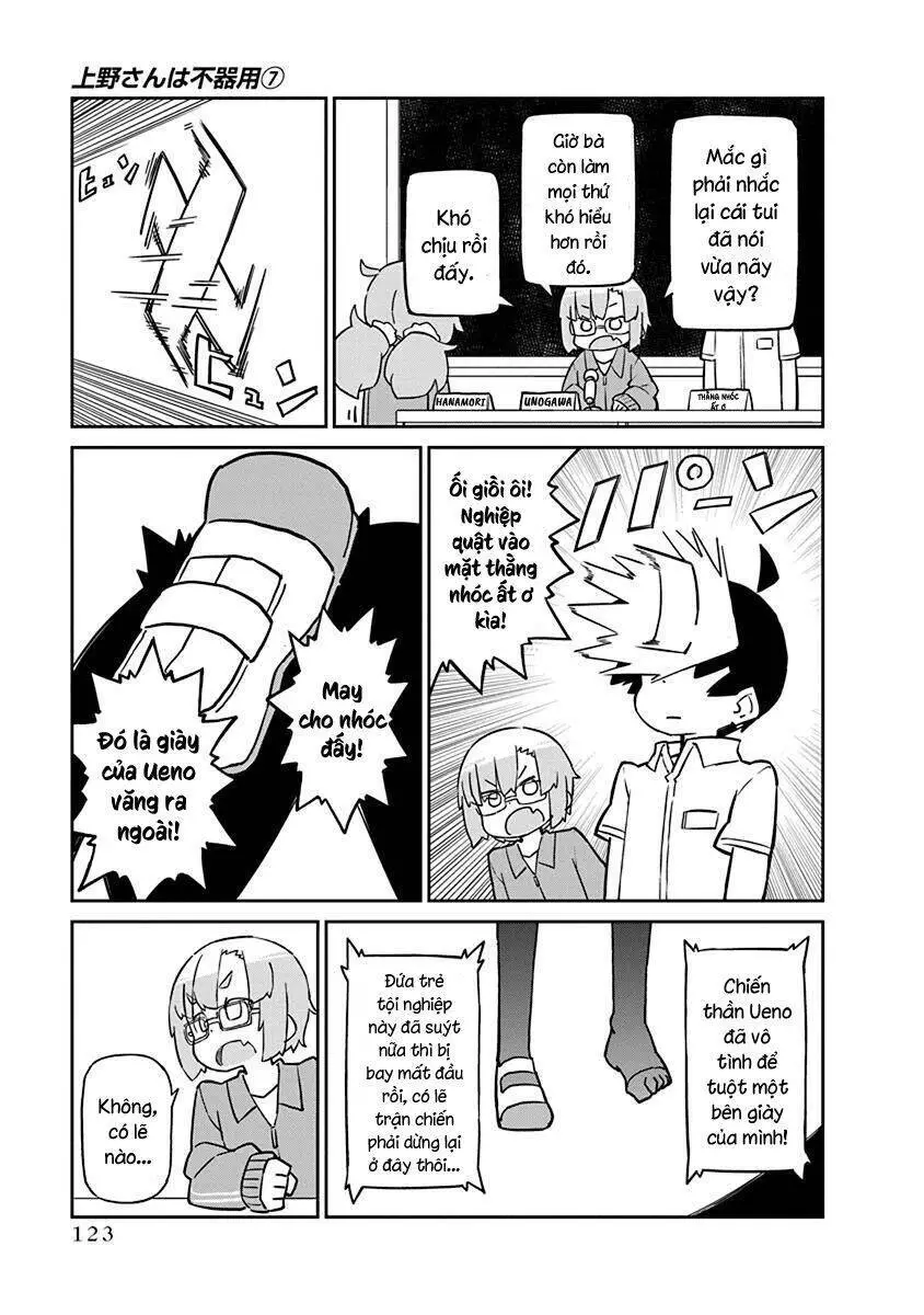 Ueno-San Wa Bukiyou Nettruyen ZZZ Chương 69 Page 10