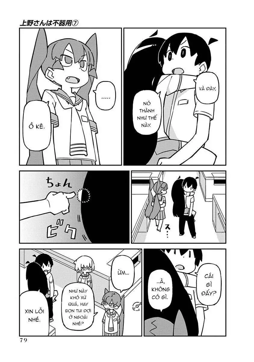 Ueno-San Wa Bukiyou Nettruyen ZZZ Chương 66 Page 8