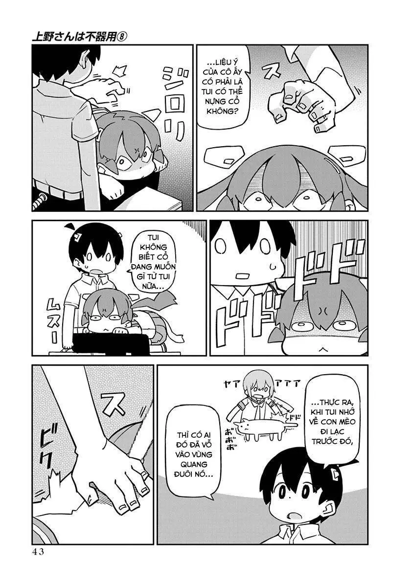 Ueno-San Wa Bukiyou Nettruyen ZZZ Chương 74 Page 7