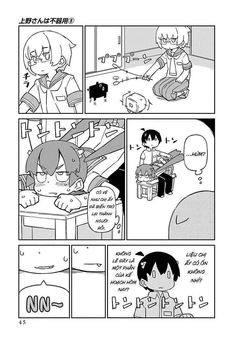 Ueno-San Wa Bukiyou Nettruyen ZZZ Chương 74 Page 9