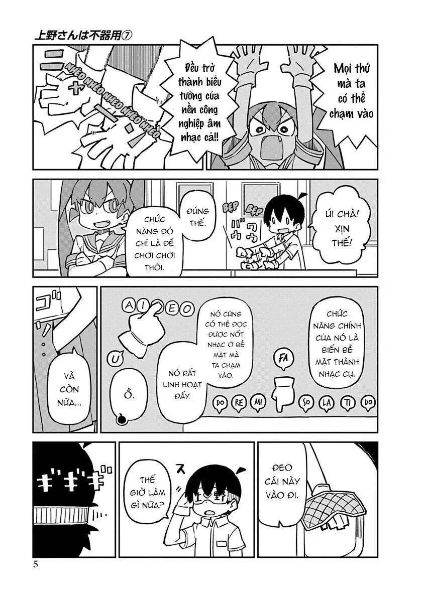Ueno-San Wa Bukiyou Nettruyen ZZZ Chương 61 Page 4