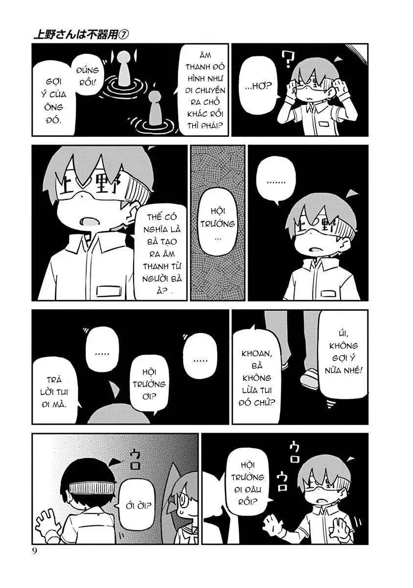 Ueno-San Wa Bukiyou Nettruyen ZZZ Chương 61 Page 8