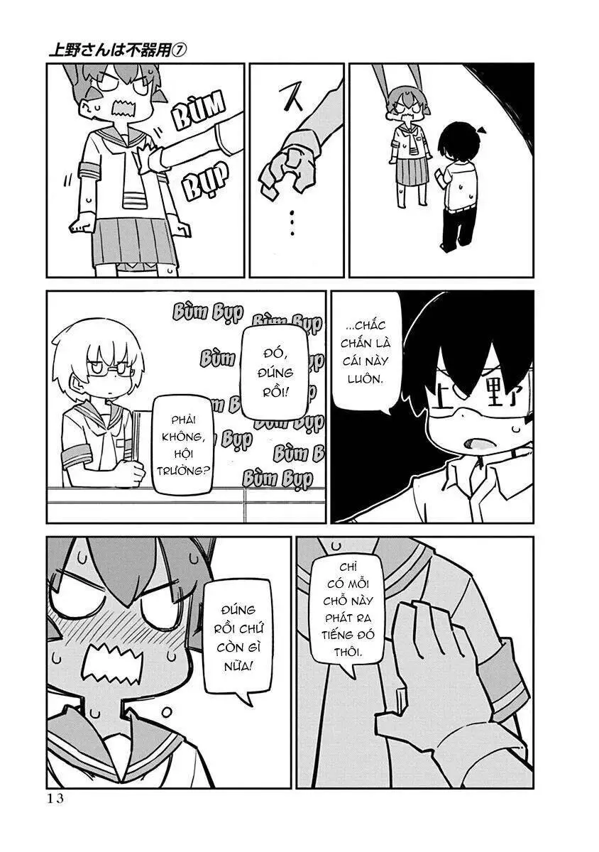 Ueno-San Wa Bukiyou Nettruyen ZZZ Chương 61 Page 12