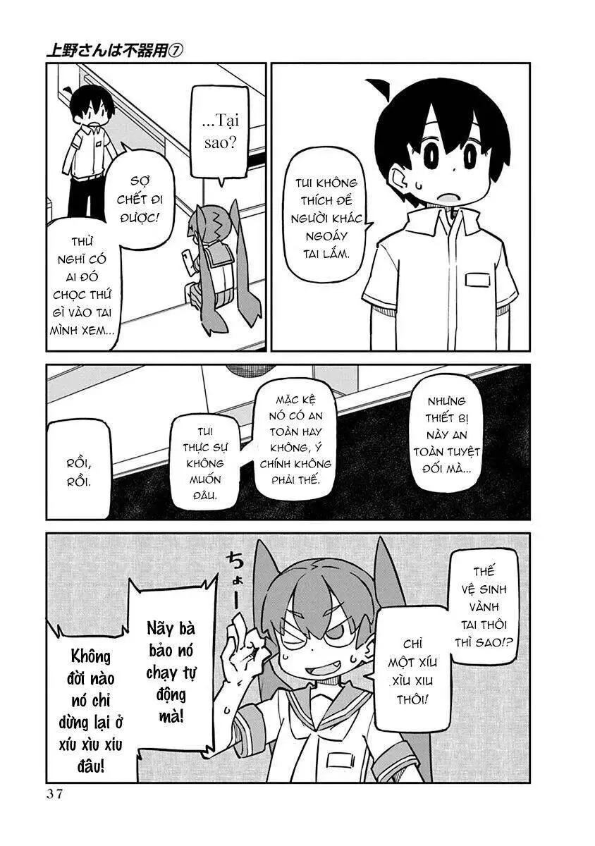 Ueno-San Wa Bukiyou Nettruyen ZZZ Chương 63 Page 8