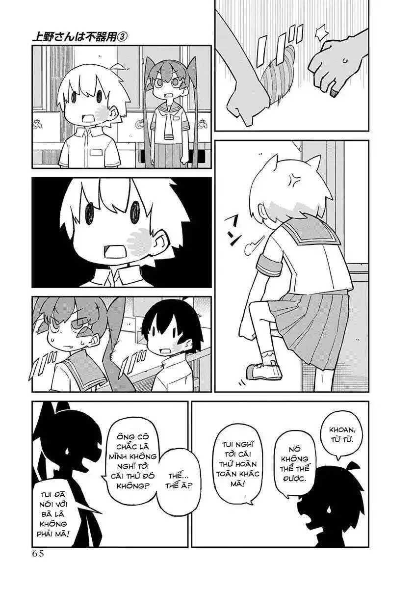 Ueno-San Wa Bukiyou Nettruyen ZZZ Chương 24 Page 8
